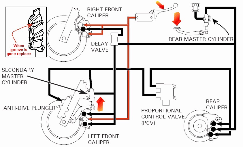 GL1800 Brakes